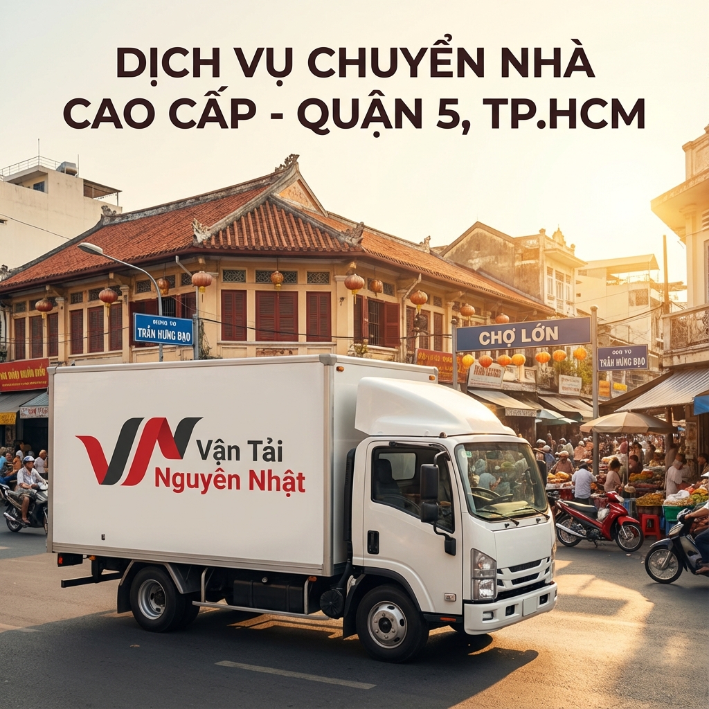 Chuyển nhà Quận 5 chuyên nghiệp